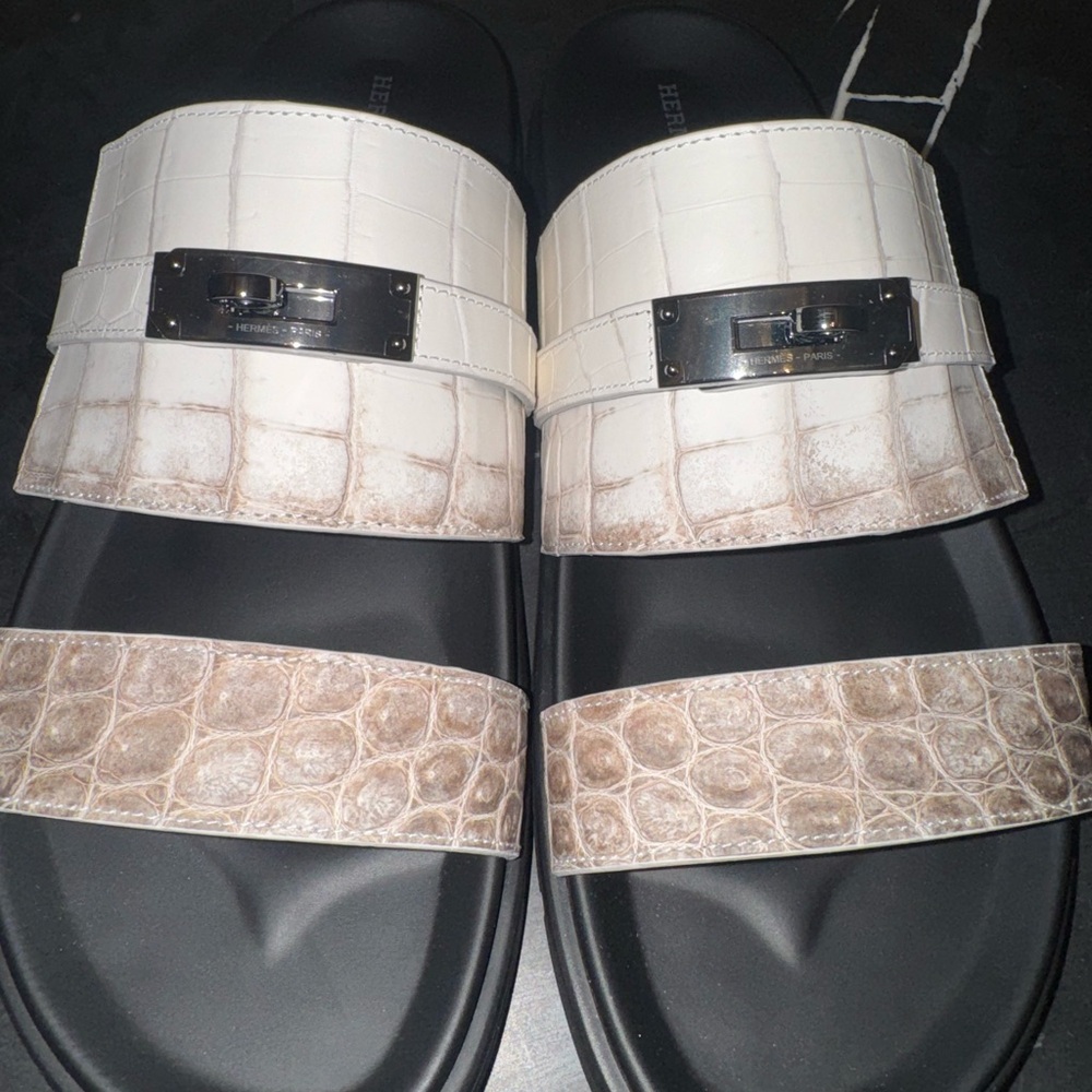 Hermes 2025 Jackson’s in Himalaya on Ruthenium Hardware (Size 46) - Picture 7 of 11